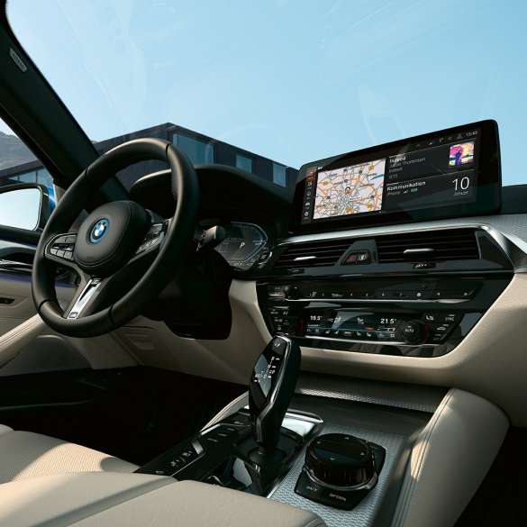 Intérieur de la BMW Série 5 Berline G30 BMW Série 5 Berline G30 restylage 2020, intérieur G30