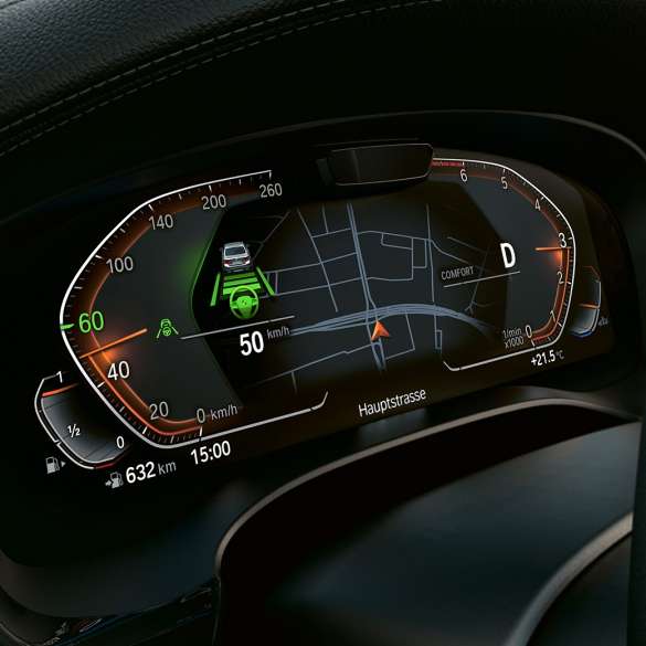 BMW Personal CoPilot de la BMW Série 5 Berline G30 BMW Personal CoPilot de la BMW Série 5 Berline G30 2020, Control Display et habitacle