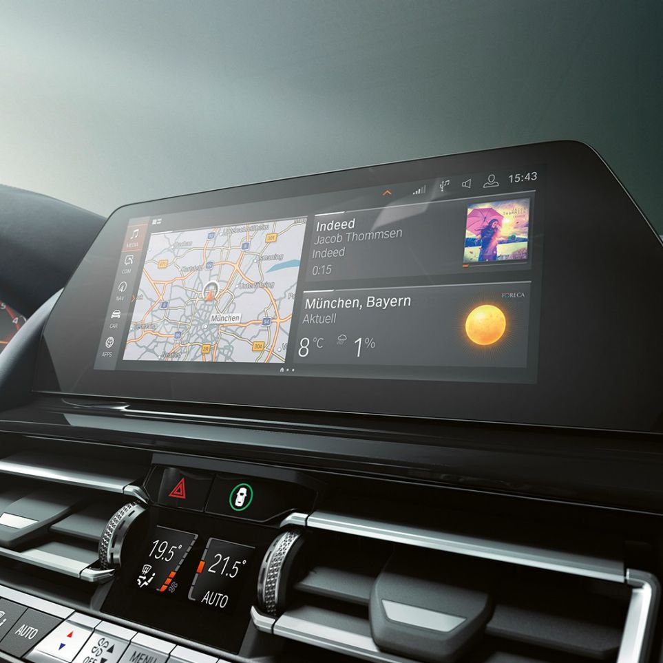 BMW Live Cockpit Navigation Pro G16 BMW Série 8 Gran Coupé, BMW Live Cockpit Navigation Pro G16