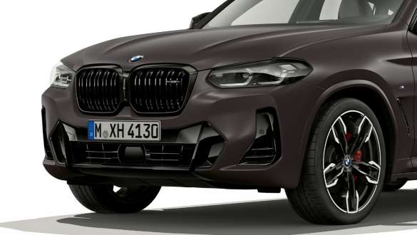 Jupe avant kit M aérodynamique BMW X4 M40i M40d G02 LCI 2021 BMW X4 M40i M40d G02 LCI 2021 Facelift kit M aérodynamique jupe avant