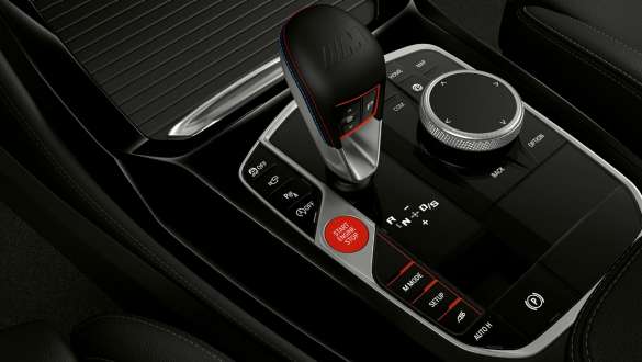 Sélecteur de vitesse M BMW X4 M Competition F98 LCI Facelift 2021 BMW X4 M Competition F98 LCI Facelift 2021 Inserts de décoration sélecteur de vitesse M