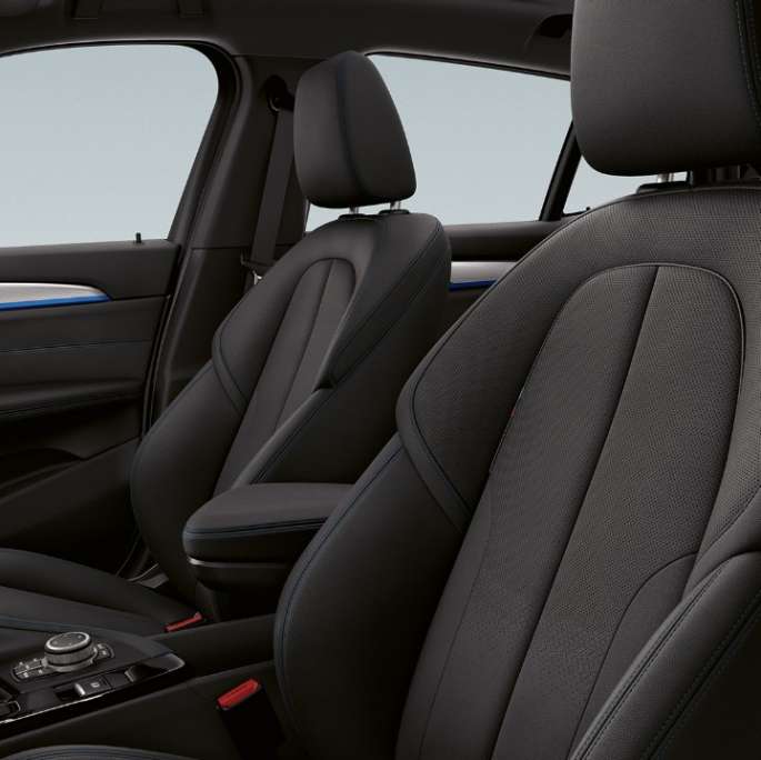 Équipement en cuir de la BMW X2 sDrive20i Modèle M Sport X F39 BMW X2 sDrive20i, Modèle M Sport 2018 F39 équipement en cuir intérieur