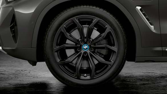 BMW X3 G01 2021 Jantes BMW en alliage léger 20" BMW X3 G01 2021 Jantes BMW en alliage léger 20" à rayons en Y 695 en Jet Black matt