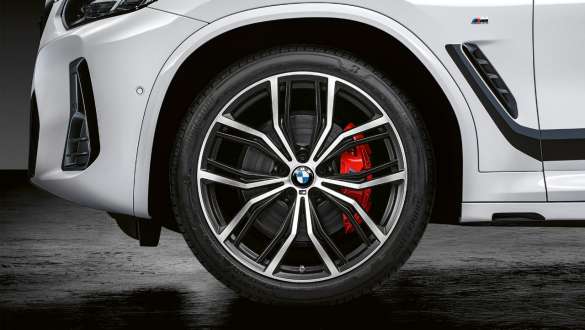 BMW X4 G02, Jantes BMW M Performance 21", à rayons en Y 701 M, en exécution bicolore 2021 BMW X4 G02 jantes BMW M Performance 21" à rayons en Y 701 M en exécution bicolore (Black matt, brillantes) 2021