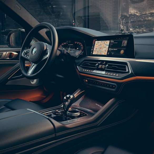 Intérieur de la BMW X6 G06. L'intérieur de la BMW X6 G06.