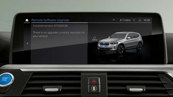 Remote Software Upgrade, BMW iX3 G08 Remote Software Upgrade BMW iX3 G08 2020 Control Display, habitacle