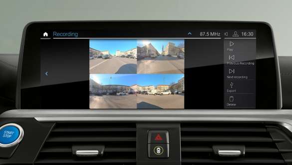 BMW Drive Recorder BMW iX3 G08 BMW Drive Recorder BMW iX3 G08 2020 Control Display, habitacle