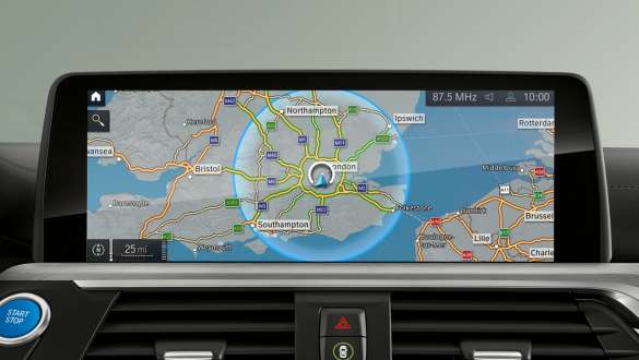 Connected Charging Services de la BMW iX3 G08 Services Connected Charging BMW iX3 G08 2020 Control Display, habitacle