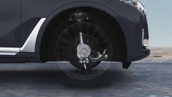 Suspension pneumatique adaptative sur les 2 essieux G07 Suspension pneumatique adaptative sur les 2 essieux : détail G07