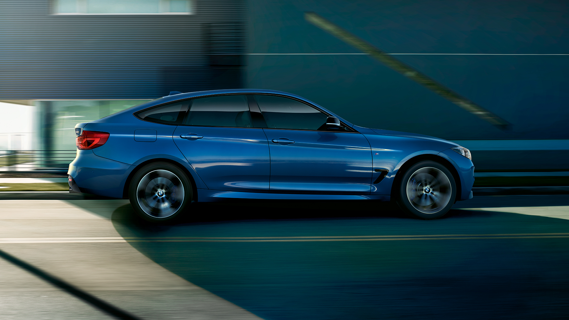 BMW Série 3 Gran Turismo, vue de profil BMW Série 3 Gran Turismo, vue de profil