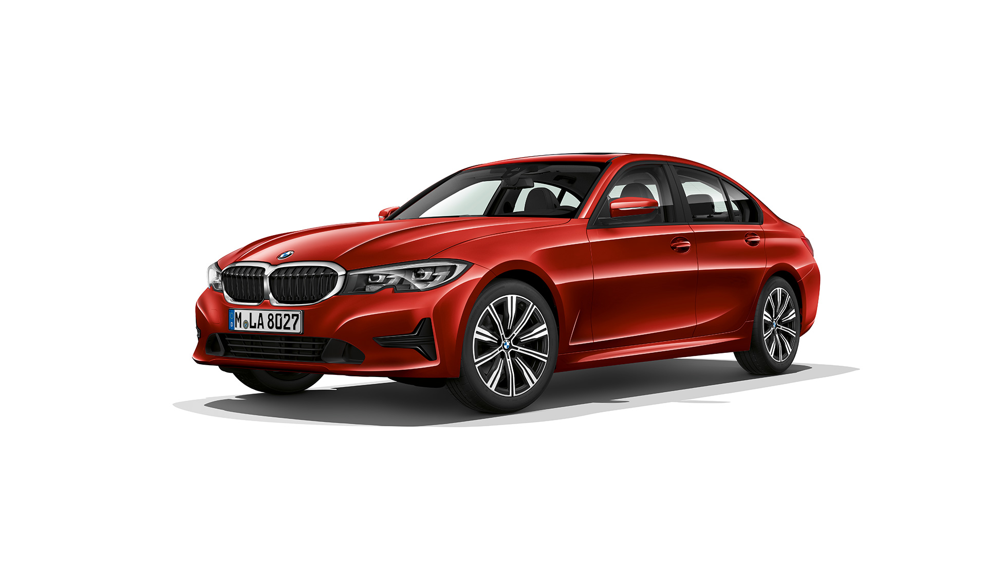 BMW 3 Series Sedan, Sport Line Side still shot of BMW 3 Series Sedan as Sport Line.
