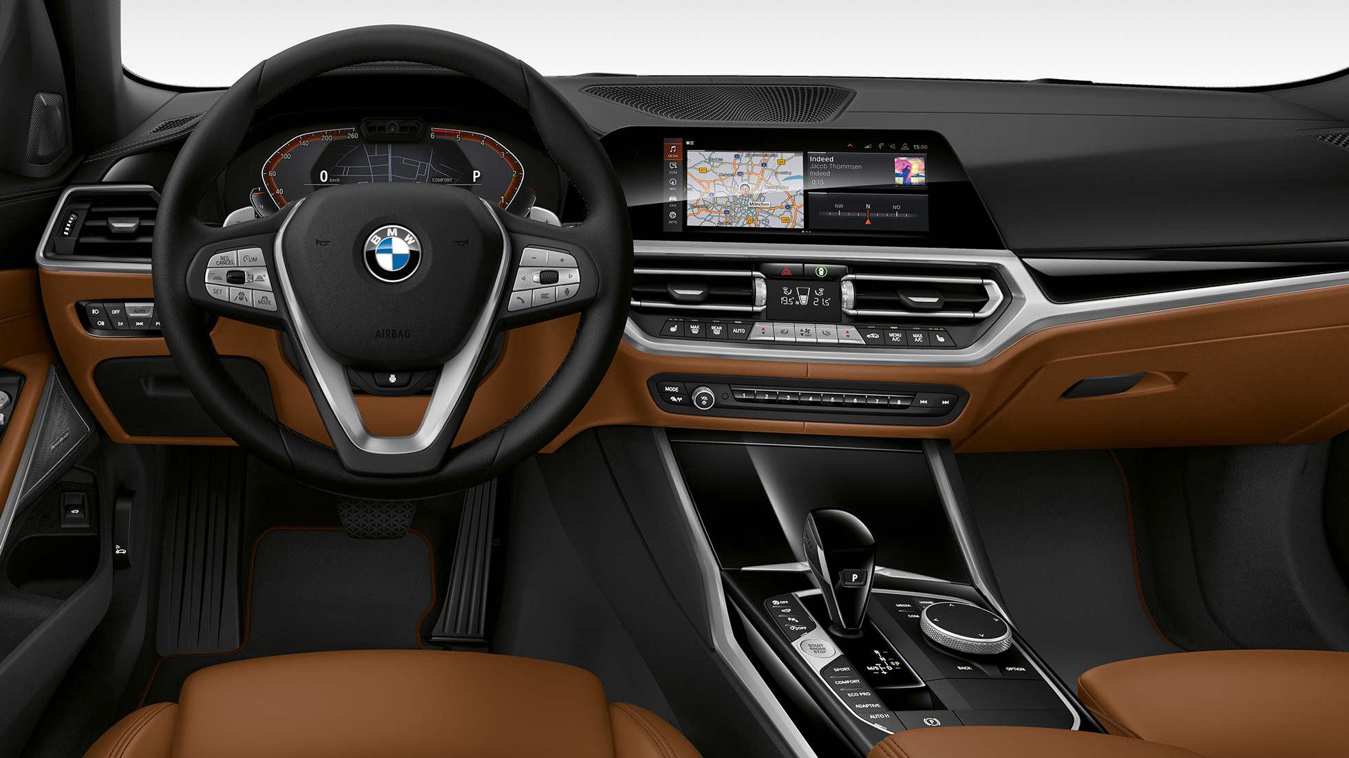 Modèle Luxury, poste de conduite BMW Série 3 Touring, Modèle Luxury, poste de conduite