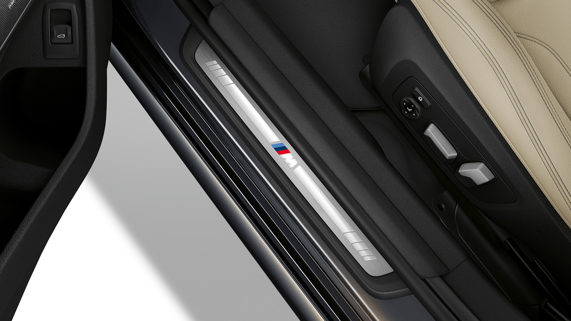 Modèle M Sport, seuil de porte BMW Série 3 Touring, Modèle M Sport, seuil de porte