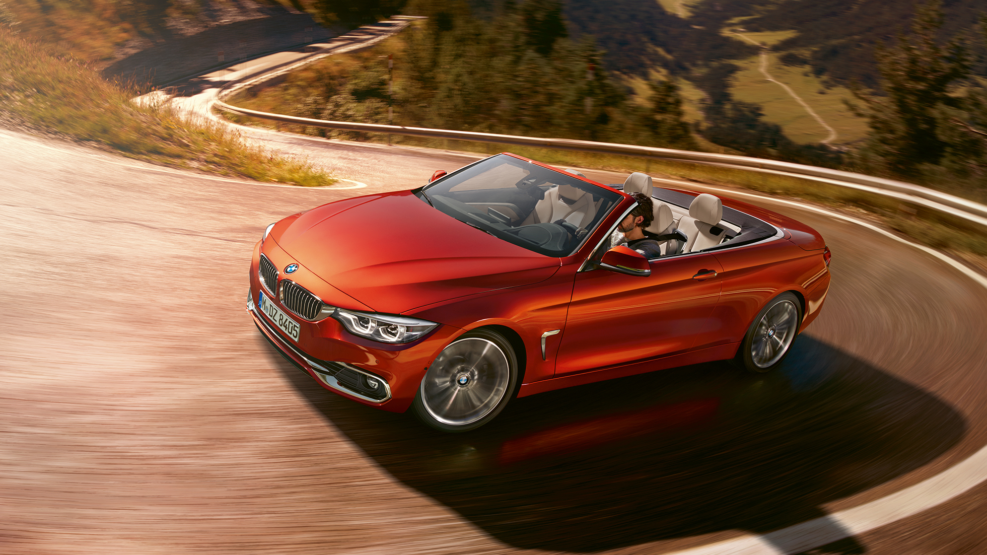 Dynamique de conduite de la BMW Série 4 Cabriolet Dynamique de conduite de la BMW Série 4 Cabriolet