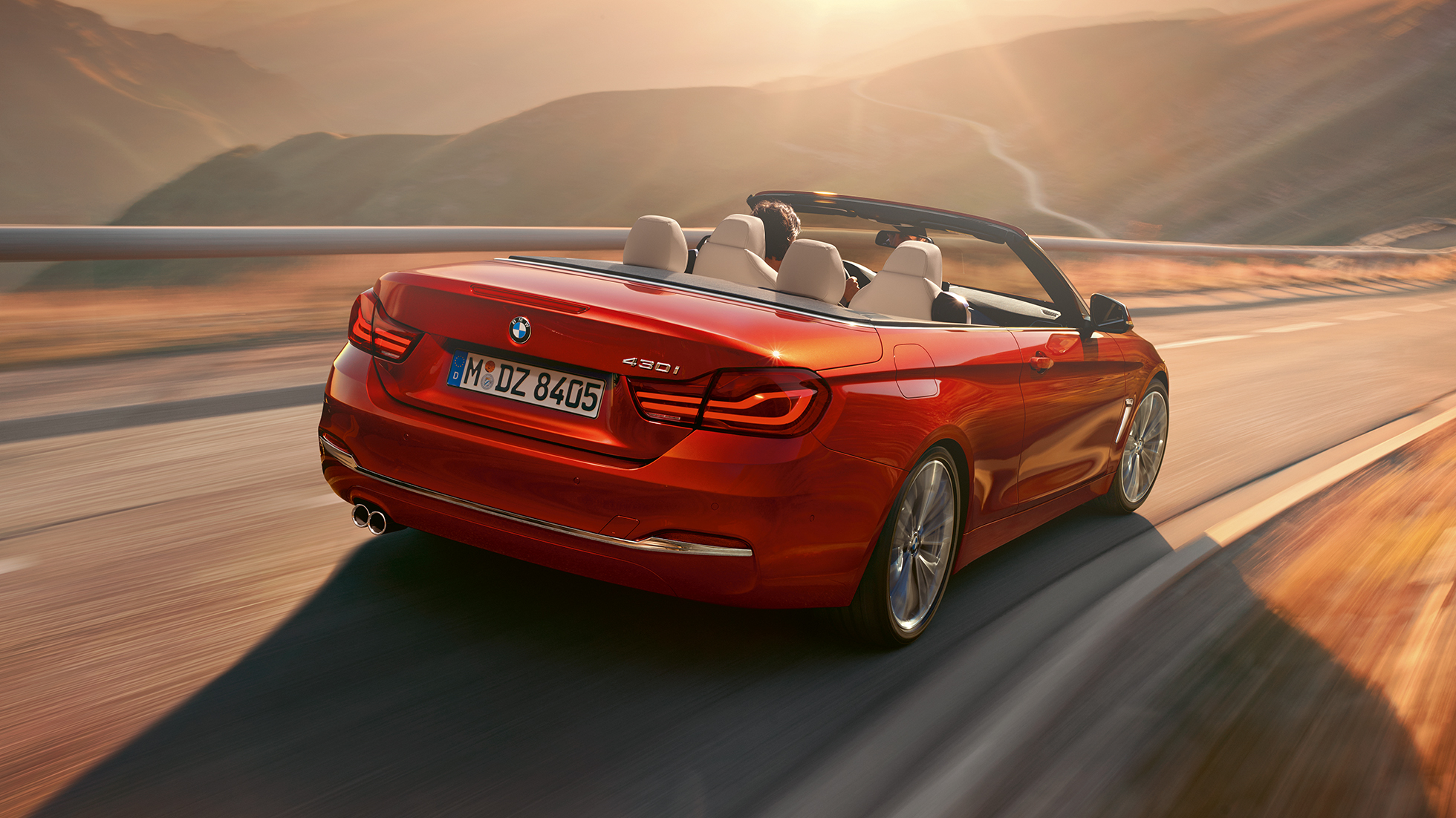 BMW Série 4 Cabriolet, vue de face BMW Série 4 Cabriolet, vue de face