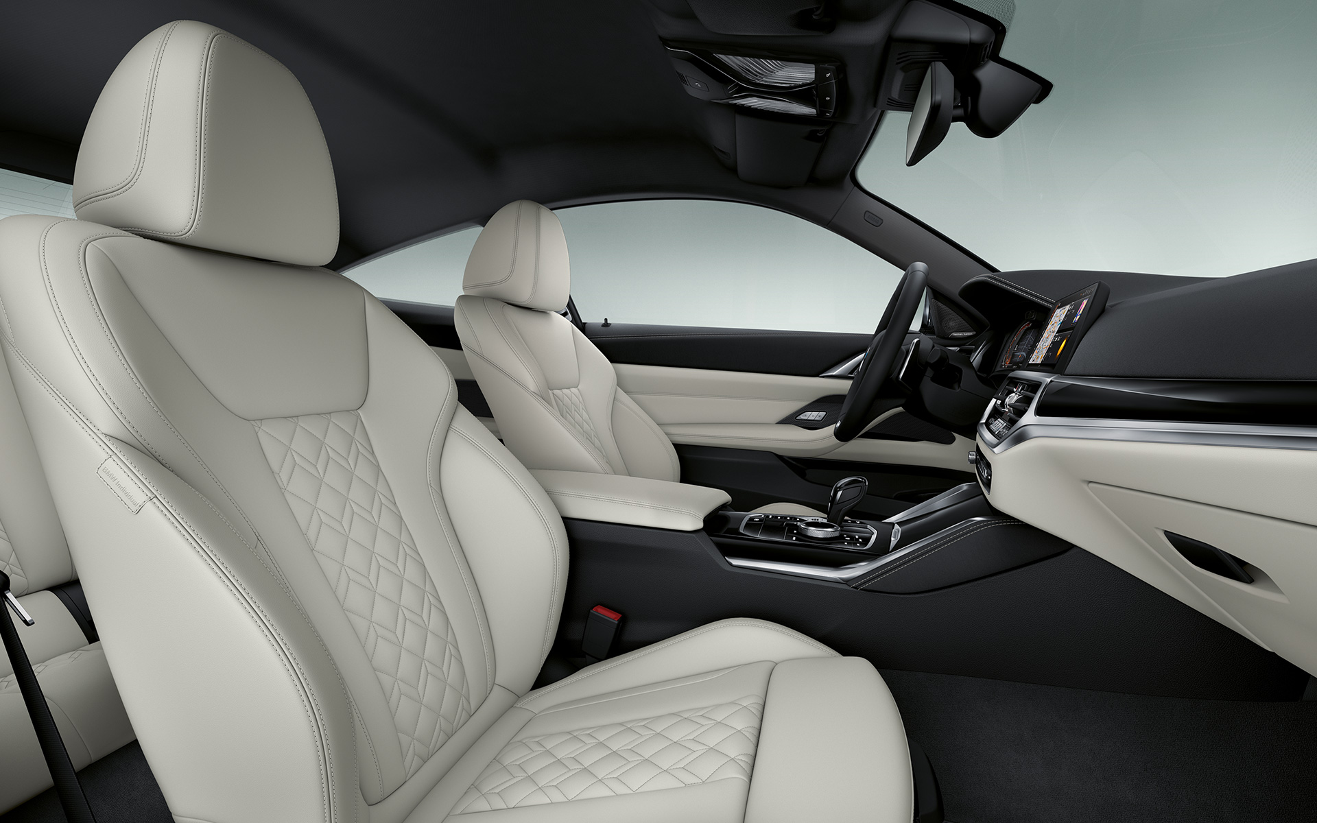 BMW Individual revêtement intérieur cuir étendu Merino Elfenbeinweiß BMW Série 4 Coupé Individual G22 2020