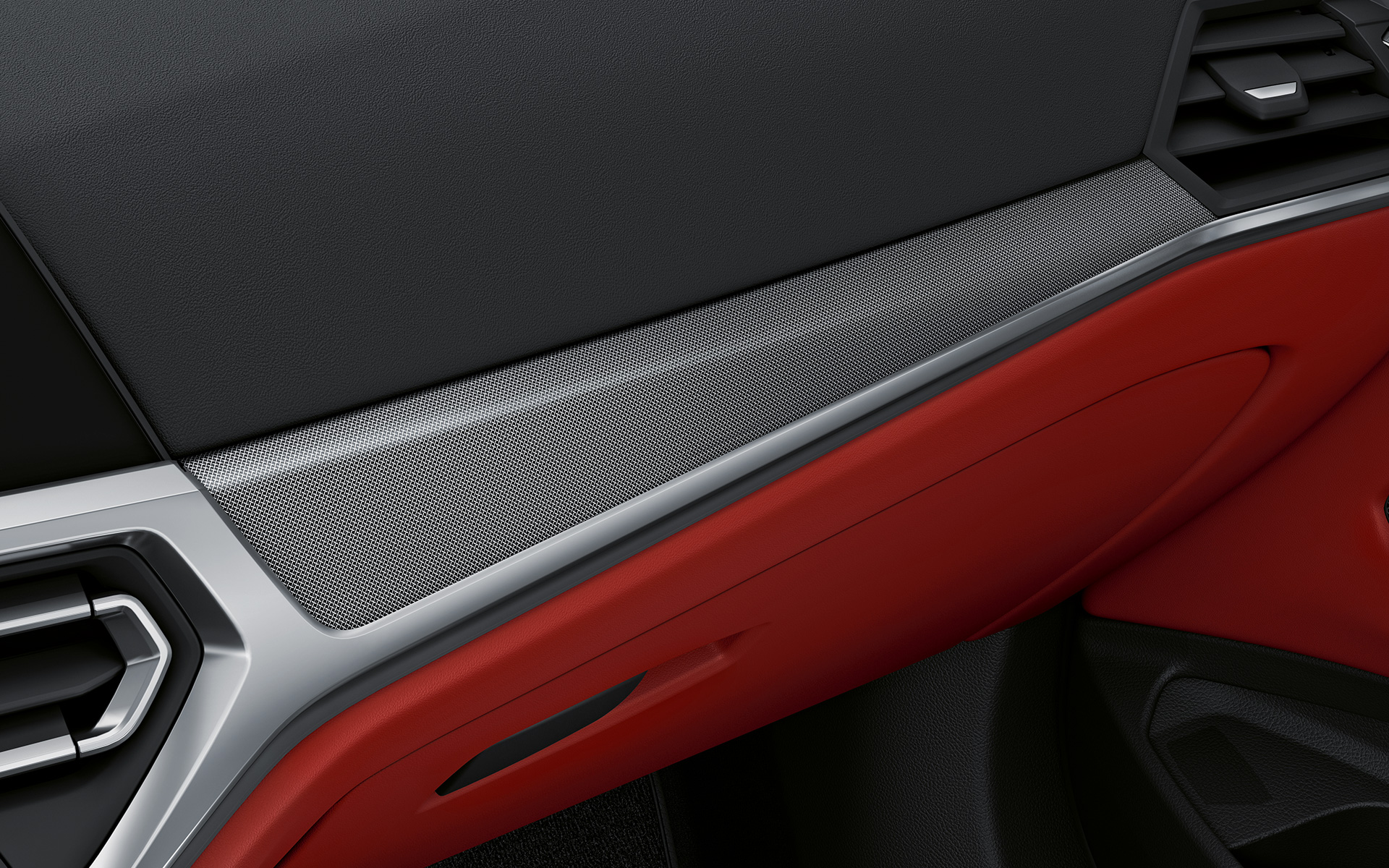 Inserts de décoration en Aluminium Tetragon BMW Série 4 Coupé 2020 G22 Individual