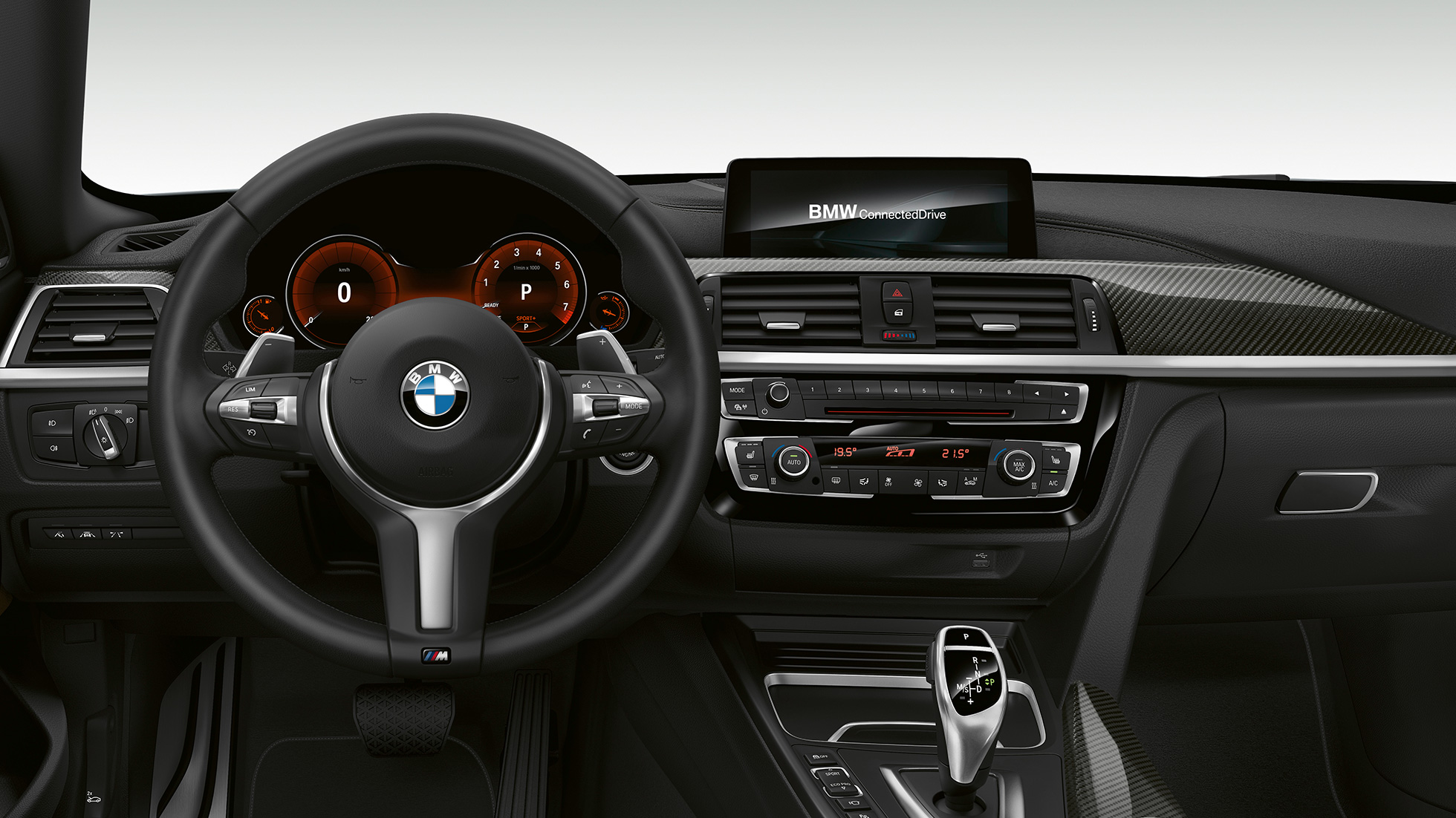 BMW 4 Series Gran Coupé, Model M Sport cockpit BMW Série 4 Gran Coupé (F36), Finition M Sport, intérieur de l'habitacle