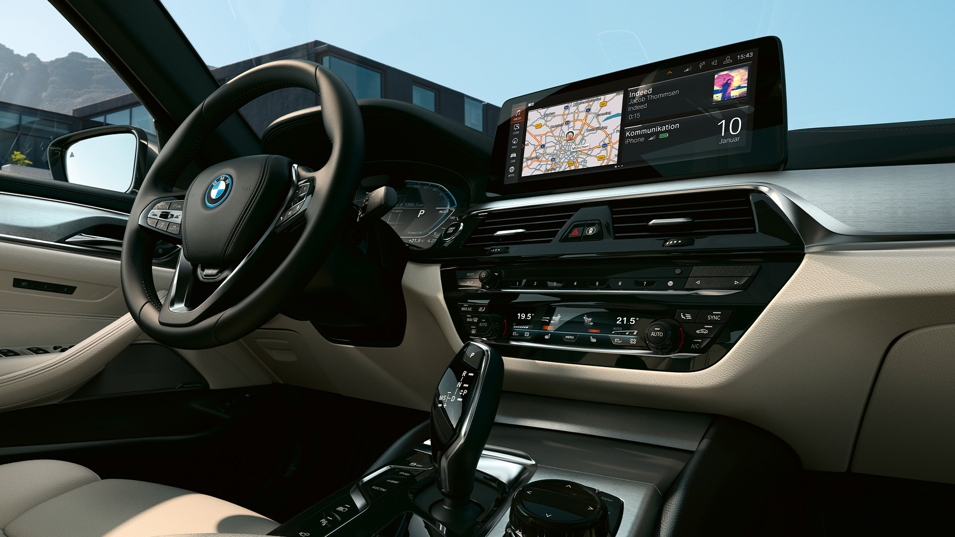 Habitacle de la BMW Série 5 Touring G31 Habitacle de la BMW Série 5 Touring G31 restylage 2020 Sophistograu, intérieur