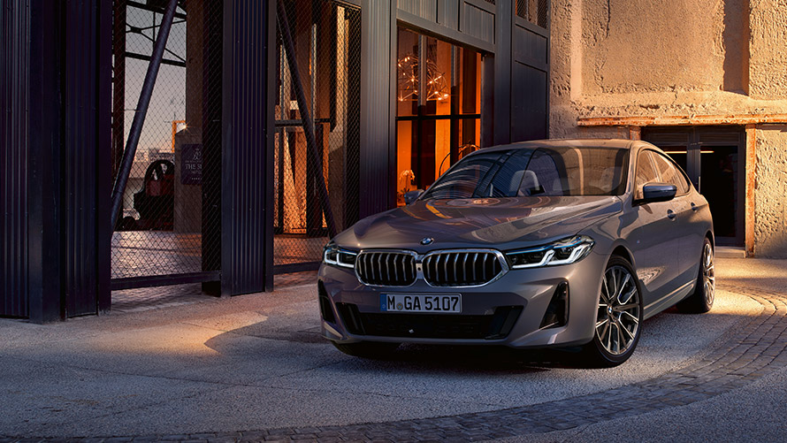BMW Série 6 Gran Turismo vue arrière BMW Série 6 Gran Turismo vue arrière