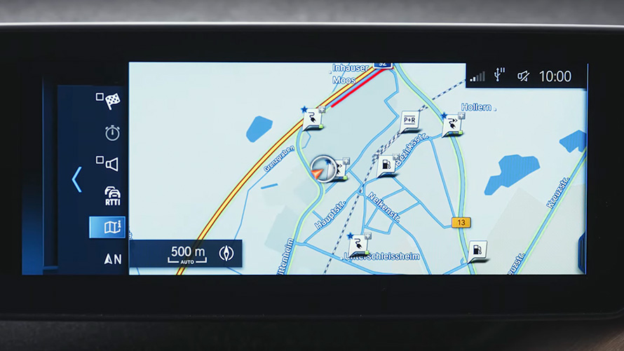 Système de navigation des véhicules hybrides rechargeables BMW Système de navigation des véhicules hybrides rechargeables BMW