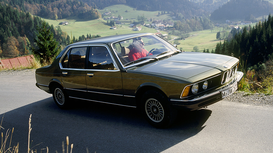 BMW e23 масштабная модель