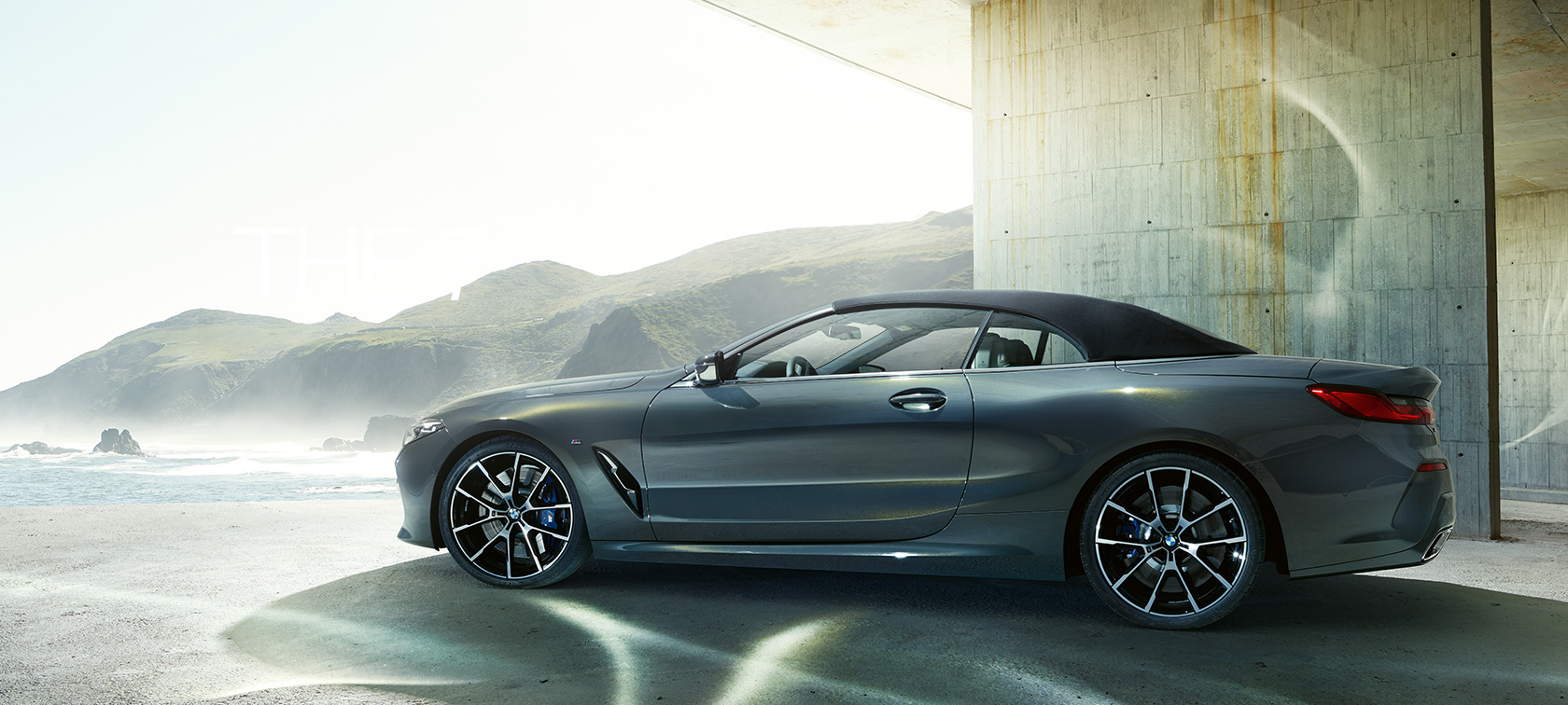 Caractéristiques techniques BMW 8 Series Convertible (G14) Dravitgrau Métallisé, vue de côté