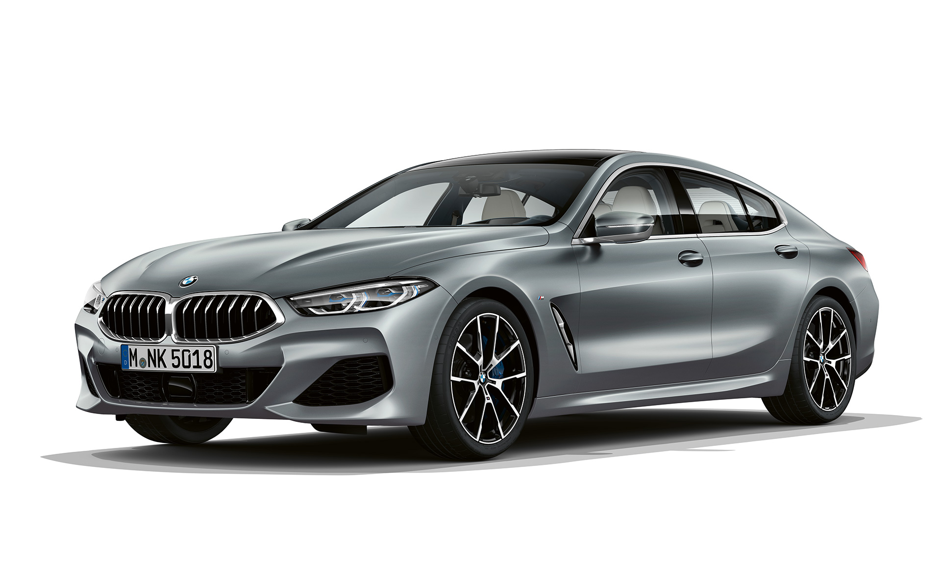 Frozen Temptation vue de trois quart BMW Série 8 Gran Coupé, Frozen Temptation vue de trois quarts avant