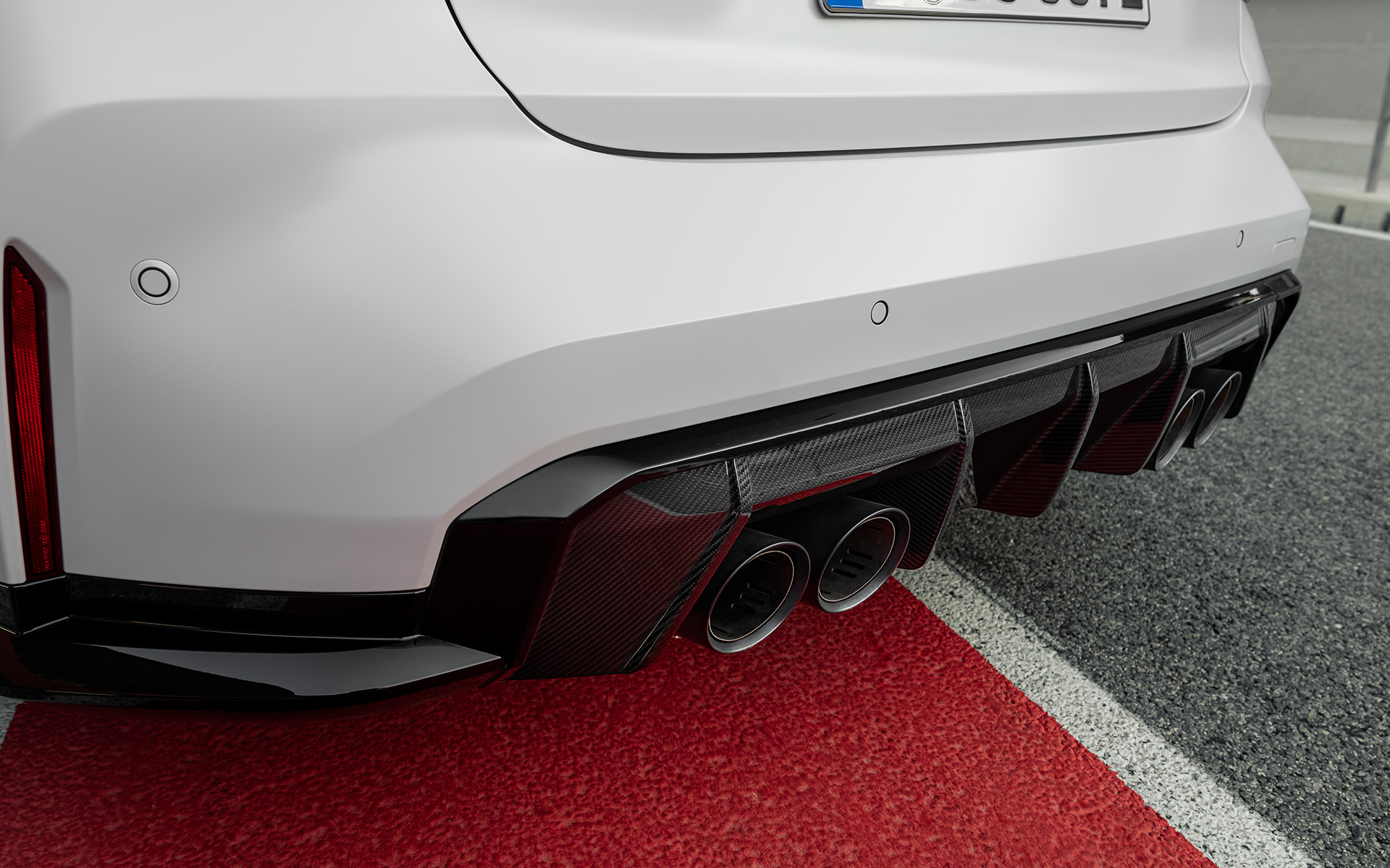 BMW M3 CS G80 M Silencieux d’échappement en titane