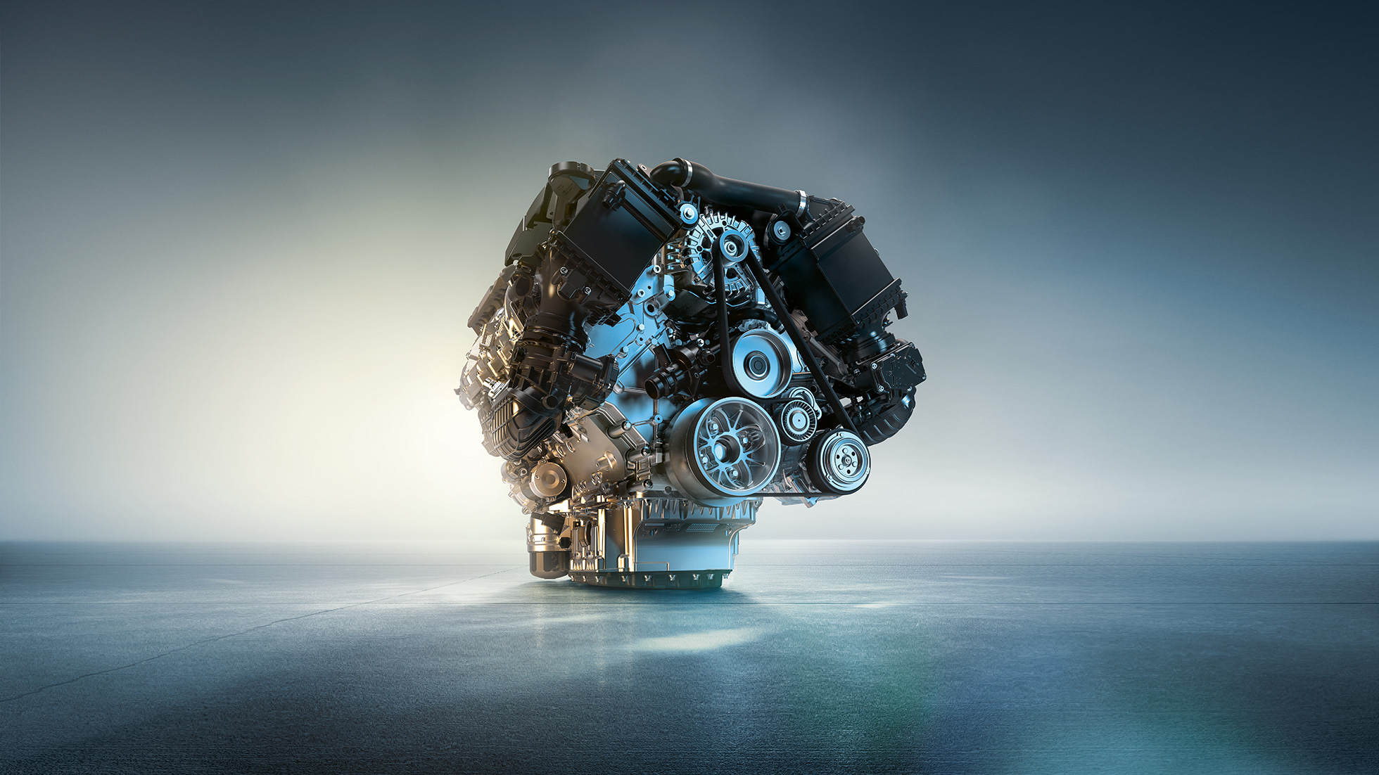 Moteur essence V8 M TwinPower Turbo de la BMW M850i xDrive Gran Coupé G16 Moteur essence 8 cylindres M TwinPower Turbo de la BMW M850i xDrive Gran Coupé G16 2019