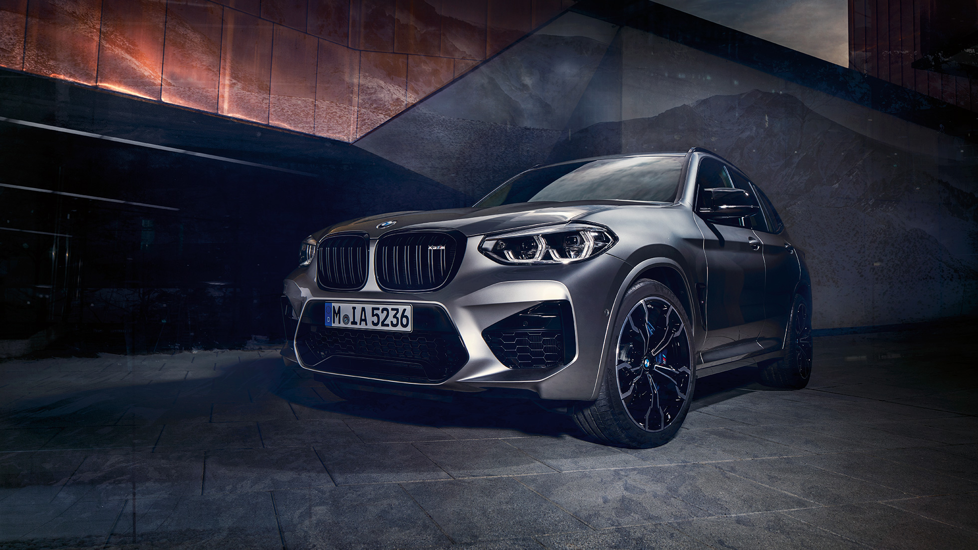 BMW X3 M vue avant BMW X3 M vue avant.