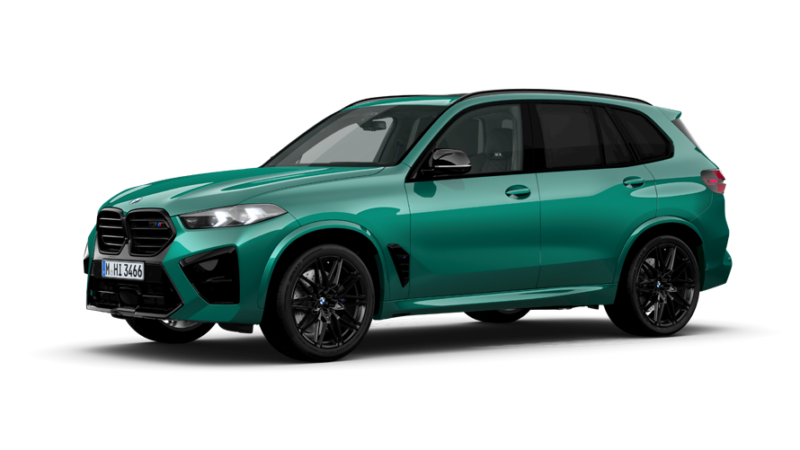 BMW Modèle M BMW X5 M F95, vue de trois quarts de profil