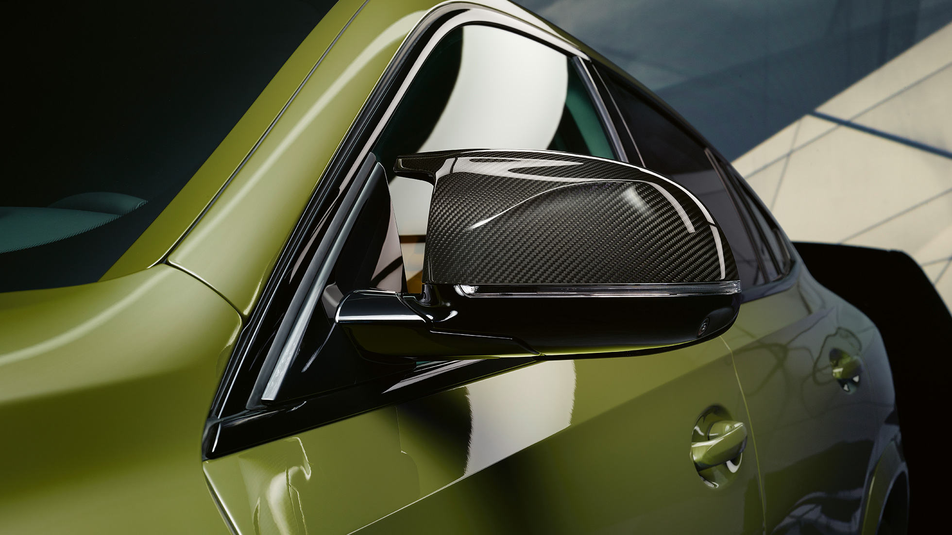 BMW X6 M Competition, extérieur BMW X6 M Competition, coque de rétroviseur M Carbon F96, extérieur