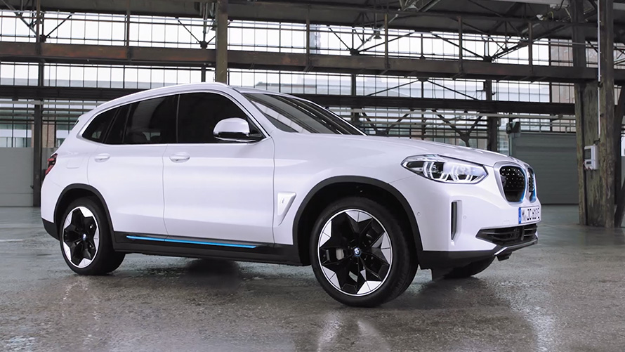 BMW Charging BMW iX3 SUV G08, vidéo BMW Charging BMW iX3 SUV G08 2020, vidéo