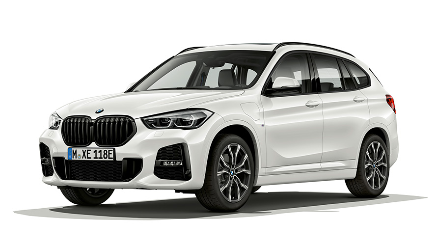 BMW X1 hybride rechargeable F48 vue de trois quarts de profil Modèles BMW X BMW X1 hybride rechargeable F48 vue de trois quarts de profil