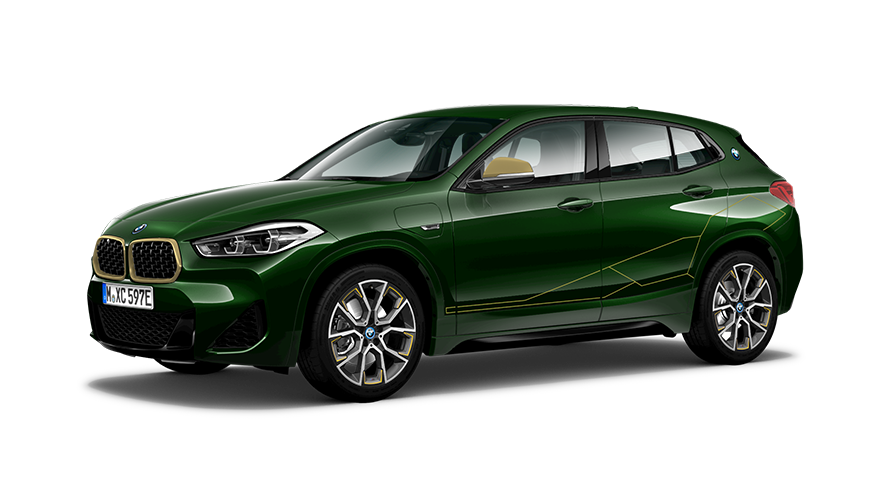 Modèles BMW X BMW X2 F39 vue de trois quarts de profil