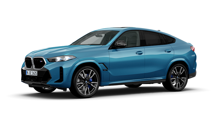 Modèles BMW X BMW X6 G06 vue de trois quarts de profil