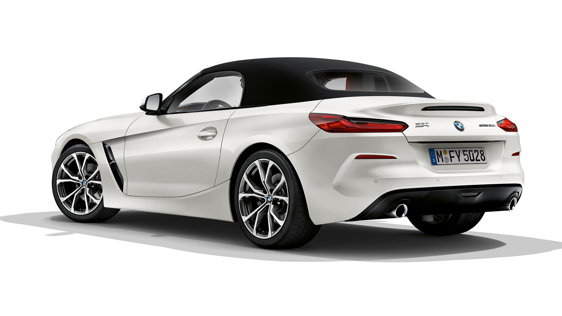 BMW Z4 Roadster en Modèle Sport G29 BMW Z4 Roadster en Modèle Sport, vue de trois quarts arrière G29