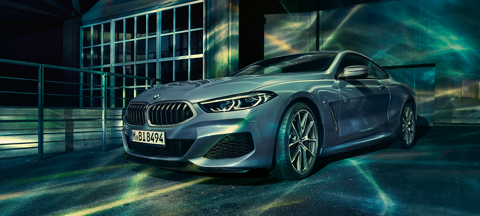 BMW Série 8 Coupé de trois quart face BMW Série 8 Coupé de trois quart face