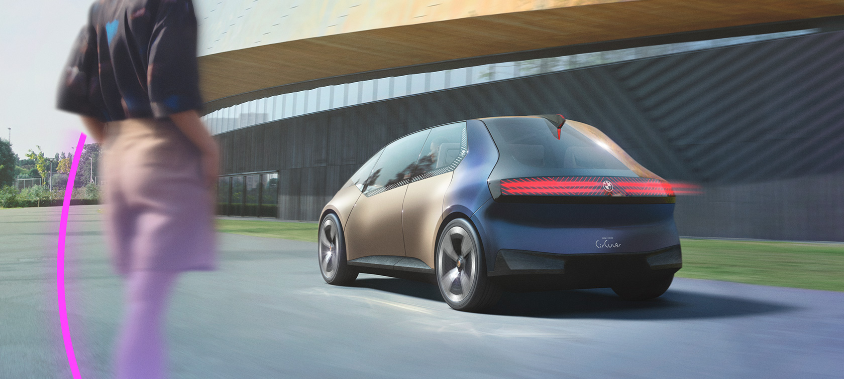 Design extérieur de la BMW i Vision Circular 2021 Design extérieur du véhicule au concept visionnaire BMW i Vision Circular 2021