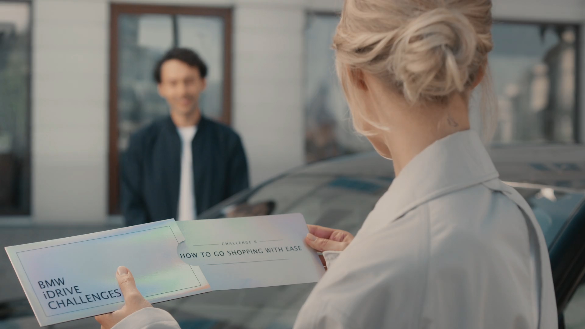 BMW iDrive Challenge Shopping BMW iDrive Challenge Shopping G70 Enveloppe avec mission