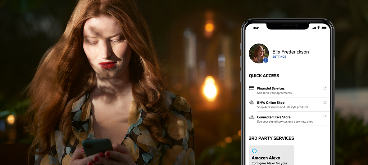 My BMW App Mein Profil My BMW App Mein Profil