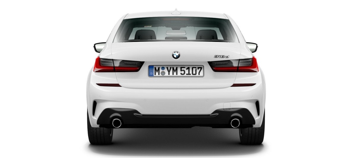 Nouvelle BMW Série 3 Berline M Sport arrière G20 Nouvelle BMW Série 3 Berline M Sport arrière G20