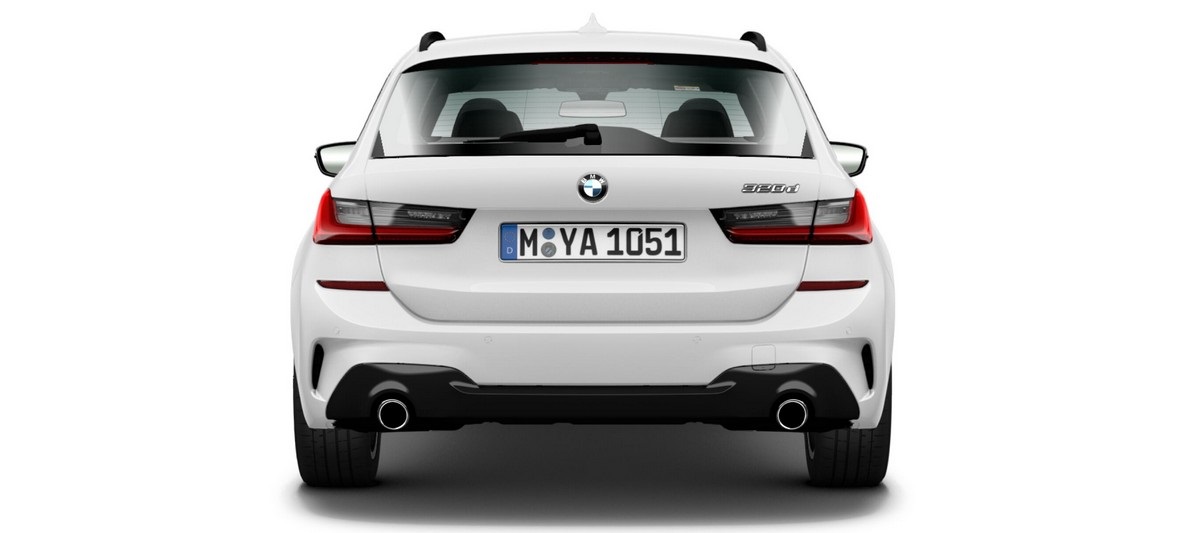 Nouvelle BMW Série 3 Touring M Sport arrière G21 Nouvelle BMW Série 3 Touring M Sport arrière G21