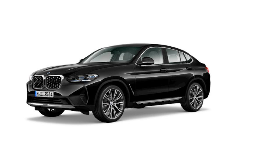 Modèles BMW X BMW X4 G02 vue de trois quarts de profil