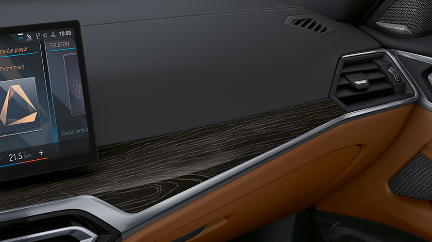 Tableau de bord de la BMW Série 4 Cabriolet