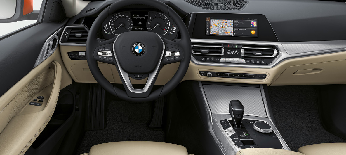 BMW Série 4 Coupé équipement de base G22 2020 BMW Série 4 G22 2020 équipement de base habitacle
