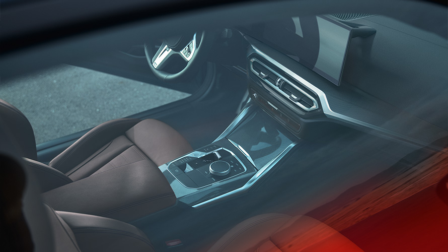Commande de bord centrale de la BMW Série 4 Coupé