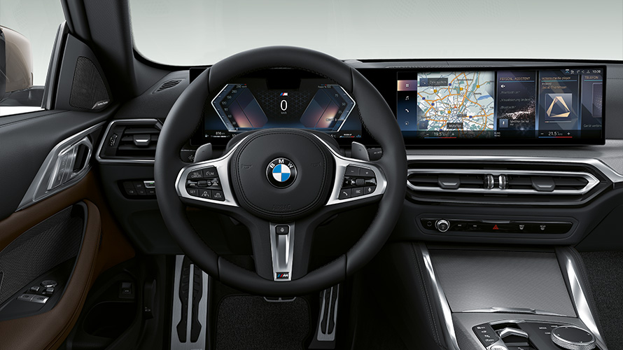 Poste de conduite de la BMW Série 4 Coupé