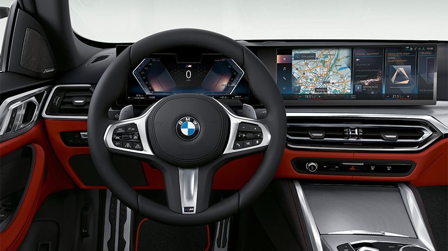 Poste de conduite de la BMW Série 4 Gran Coupé